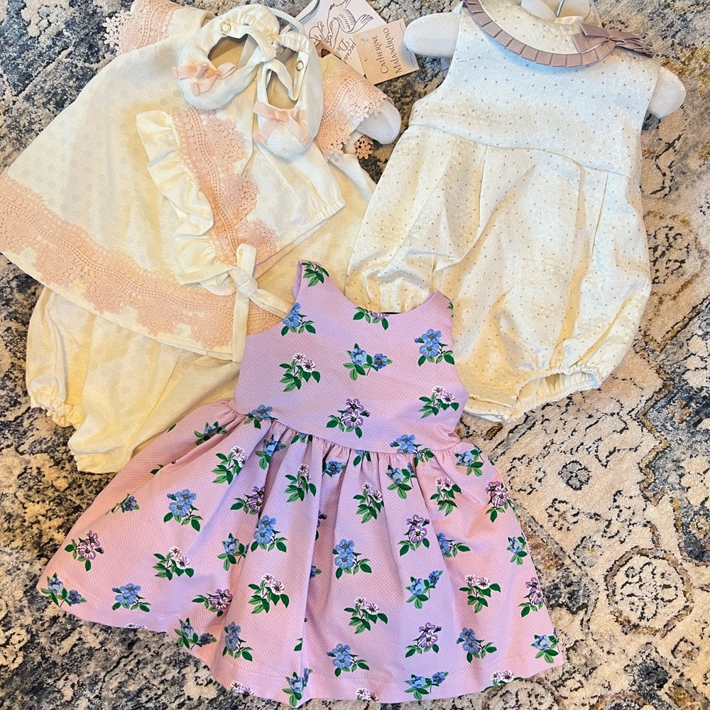 NWT 3-6 month Baby Girl Bundle incl. Janie & Jack Dress